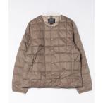 ダウンジャケット ダウン CREW NECK BUTTON DOWN JACKET　104 メンズ