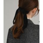 ヘアゴム ベロアビッグリボンゴム