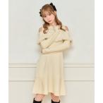 ワンピース ケープファーニットミニワンピース「ZOZOTOWN限定アイテム」