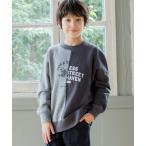 トレーナー  「140-170cm」パッチワーク ブルプリント トレーナー キッズ 子供服