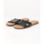 「Minnetonka」 フラットサンダル 8M ブラック レディース