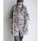 ブラウス シャツ ペイズリーフラワー シャツチュニック レディース