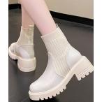 ショッピングニットブーツ ブーツ リブニットソックスブーツ レディース
