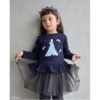tシャツ 「Disney」グラフィック長T キッズ 子供服 女の子
