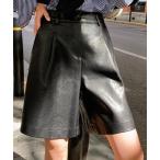 パンツ 大人カジュアル トレンドライクハーフパンツ レディース