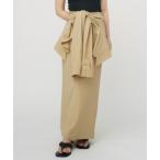 スカート SHIRTS LAYERED SKIRT / シャツレイヤードスカート