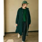 コート アウター C0778 ウールリファインロングコート レディース