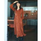 ワンピース 「大草直子さんコラボ」ウエストタックワンピース