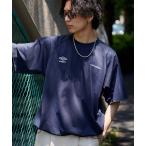 「PUBLUX」 「UMBRO」半袖Tシャツ LARGE ネイビー メンズ