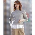 tシャツ 「WEB限定カラーあり」ラメ裏毛 カットソー レディース