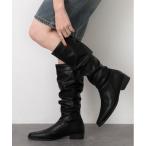 ショッピングロングブーツ ブーツ ギャザー ロングブーツ レディース