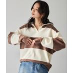 ショッピングボーダー ニット セーター BARNYARDSTORM / ラガーニット  「YouTube「i.style closet」紹介アイテム」 レディース