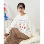 トレーナー スウェット miffy/ミッフィー miffy フードプリントスウェット/ミッフィー レディース