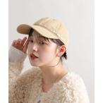 キャップ 帽子 サイドエンブロイダリーCAP レディース