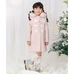 ダウン アウター フェイクファーつき ダッフルコート キッズ 子供服 女の子