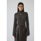 ニット セーター 「Xmas Limited Offer - 12/30 23:59」Loop yarn 2way tops  ループヤーンツーウェイ