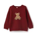 ニット セーター 「リンク/フワもちっと」アニマルニット(キッズサイズ) キッズ 子供服 男の子 女の子