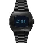 腕時計 HAMILTON 「ハミルトン」 腕時計 PSR （ピーエスアール） Digital クオーツ 40.8mm x 34.7mm ブラック×ブラ
