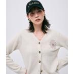 カーディガン RACCOON BLENDED CARDIGAN V NECK レディース