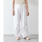 [Omekashi] [earthy_] Easy pants FREE white lady's 