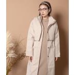 トレンチコート コート キルティングレイヤードアウター レディース
