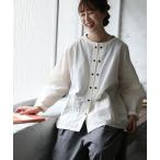 「soulberry」 長袖ブラウス L アイボリー レディース