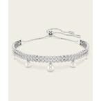 ブレスレット 「公式」「スワロフスキー」Ariana Grande x Swarovski ブレスレット, クリスタル・パール, ラウンドカット, ホ