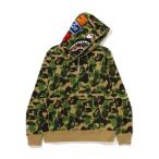 パーカー ABC CAMO SHARK HALF ZIP PULLOVER HO