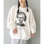 トレーナー スウェット 裏起毛 Great man sweat レディース