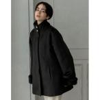 ジャケット ノーカラージャケット 「2024-25 WINTER COLLECTION」「MEISM by Re_EDIT」マルチウェイウールライクフ