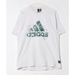 [adidas] короткий рукав футболка 0 белый мужской 