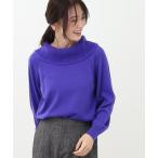 ニット セーター 「春SALE/手洗い可」華やかオフタートルニット レディース