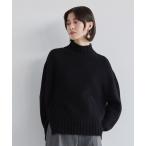 ニット セーター ループヤーンラメコンビタートルニット｜軽量 レディース