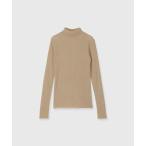 ニット セーター ハイゲージウールフィットリブタートルニット レディース