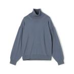 ニット セーター エクストラファインウール ギャザースリーブプルオーバー レディース