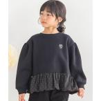 トレーナー  「店舗限定」裏起毛＋キラキラストーントレーナー(95~150cm) キッズ 子供服 男の子 女の子