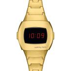 腕時計 HAMILTON 「ハミルトン」 腕時計 PSR （ピーエスアール） 74 クオーツ 30.90 mm x 25.60 mm  ブラック×イエ