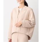 ジャケット ノーカラージャケット 「セレモニー/オケージョン対応」キーネックコクーンジャケット「サスティナブル」 レディース