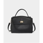 ハンドバッグ 「NiiNa」「高品質牛革」2wayミディアムスクエアレザーバッグ