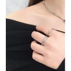 指輪 リング 「OKUOKU　0909」グリッター ３点セット シンプル リング　 oku-ring-634519063138-2 Nn レディース