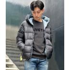 ダウンジャケット ダウン 「DUVETICA」DYONS ダウン ダウンジャケット フードブルゾン メンズ レディース