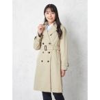 ショッピングトレンチコート トレンチコート コート 「撥水」トレンチコート 取り外しライナー付き 防花粉 防シワ 無地 SOFFICE 通年「レディース」 レディース