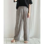パンツ grayscale flower PT イージーパンツ レディース