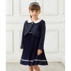 ショッピングシフォン ワンピース 「2点セット」ジャケット＋シフォンプリーツワンピース キッズ 子供服 女の子