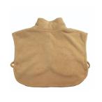 ベスト ジレ 首元あったかマイクロファイバー 暖眠ベスト レディース