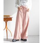パンツ コーデュロイワイドパンツ　252736 レディース