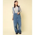 パンツ O0734 オーバークロッチサスペンダーパンツ レディース