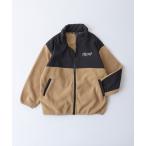 ブルゾン アウター キッズ フリース ナイロン切替 ジャケット キッズ 子供服 男の子 女の子