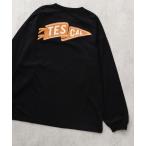 tシャツ TES LOCAL CREW SAGARA EMB LONG SLEEVE BIG T-SHIRT / ロンT メンズ レディース