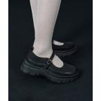 バレエシューズ パンプス FLATFORM STRAP MARYJANE